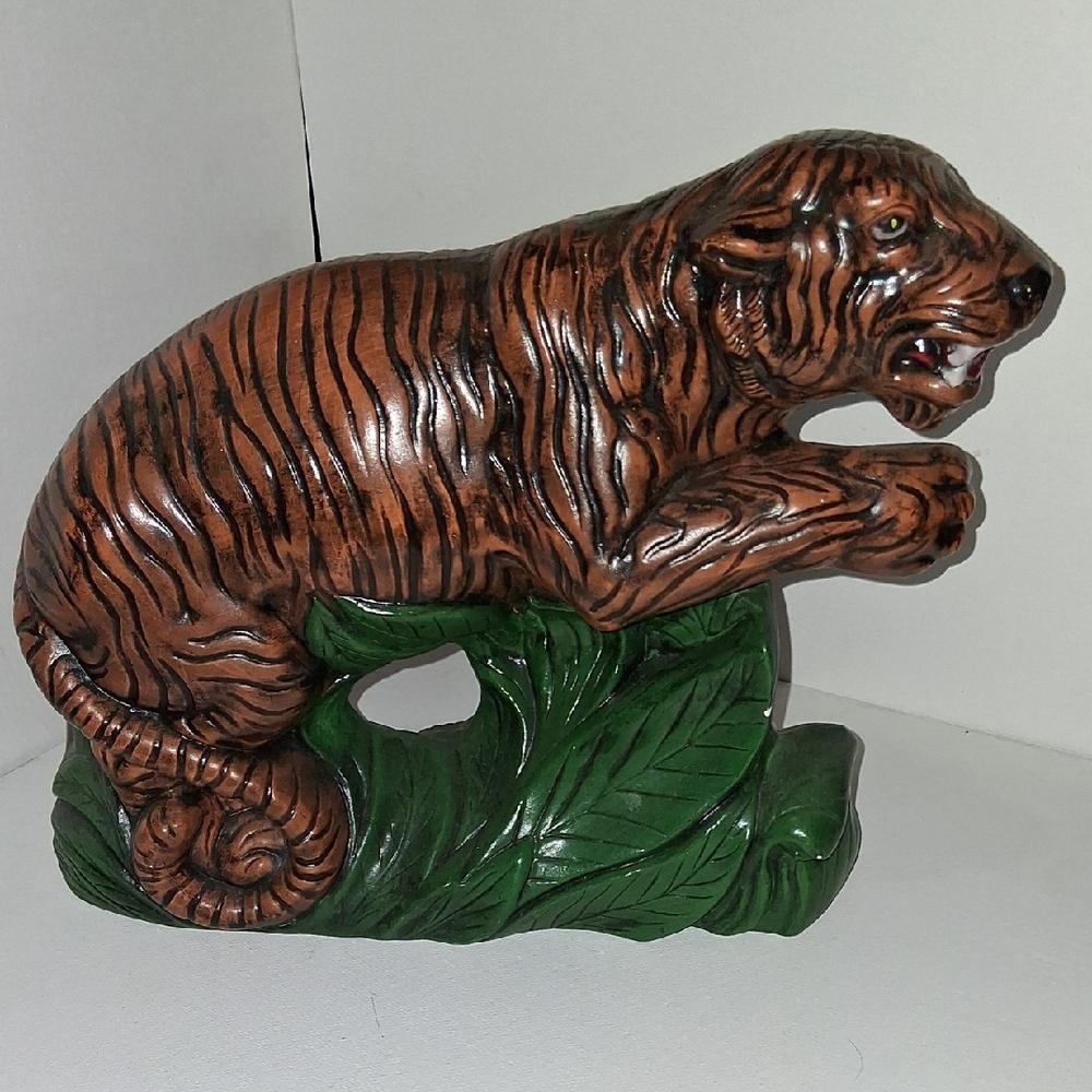 Ceramic Tiger Figurine
